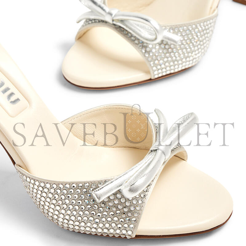 M1v M1v satin sandals